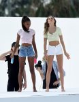 Josephine Skriver And Jasmine Tookes Sexy At The Beach