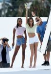 Josephine Skriver And Jasmine Tookes Sexy At The Beach
