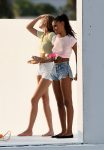 Josephine Skriver And Jasmine Tookes Sexy At The Beach