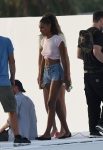 Josephine Skriver And Jasmine Tookes Sexy At The Beach