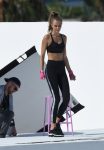 Josephine Skriver And Jasmine Tookes Sexy At The Beach