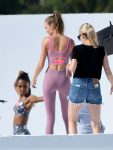 Josephine Skriver And Jasmine Tookes Sexy At The Beach