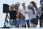 Josephine Skriver And Jasmine Tookes Sexy At The Beach