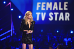 Katherine Mcnamara Sexy Legs And Clevage