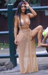 Kim Kardashian Big Boobs In Bikini Top