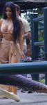 Kim Kardashian Big Boobs In Bikini Top