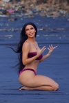 Kim Kardashian Sexy Curvy Body In Bikini