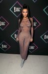 Kim Kardashian Sexy Sheer Dress