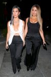 Kourtney Kardashian Braless Huge Cleavage