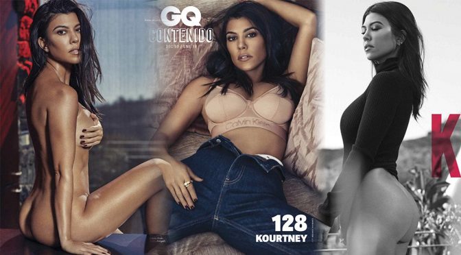 Kourtney Kardashian – GQ Mexico Magazine Naked Photoshoot (December 2018)