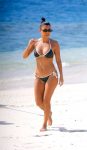 Kourtney Kardashian Sexy Bikini On Beach
