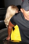Kylie Jenner Sexy Tight Yellow Dress