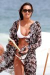 Lais Ribeiro Sexy White Bikini