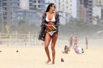 Lais Ribeiro Sexy White Bikini
