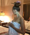 Lily Rose Depp Sexy Boobs