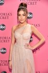 Madison Beer Sexy Almost Sheer Dress