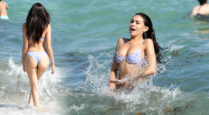 Madison Beer – Sexy Bikini Candids in Miami
