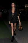 Madison Beer Sexy Sheer Bra