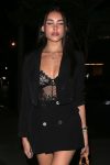 Madison Beer Sexy Sheer Bra