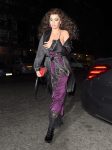Rita Ora Braless Sheer Dress