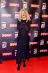 Rita Ora Sexy Black Sheer Dress