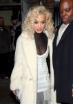 Rita Ora Sexy Cleavage