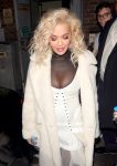 Rita Ora Sexy Cleavage