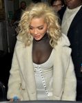 Rita Ora Sexy Cleavage