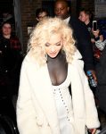 Rita Ora Sexy Cleavage