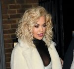 Rita Ora Sexy Cleavage