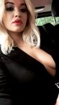 Rita Ora Sexy Cleavage