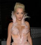 Rita Ora Sexy Dress