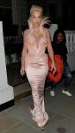 Rita Ora Sexy Dress