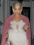 Rita Ora Sexy Legs And Boobs