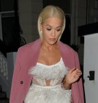 Rita Ora Sexy Legs And Boobs