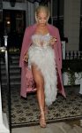 Rita Ora Sexy Legs And Boobs