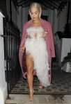 Rita Ora Sexy Legs And Boobs