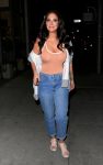 Tulisa Contostavlos Sexy And Busty