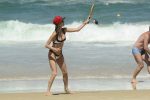 Alesandra Ambrosio Sexy Body In A Bikini
