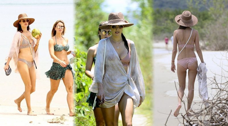 Alessandra Ambrosio – Bikini Candids in Florianopolis