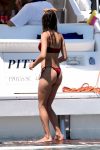 Alessandra Ambrosio Sexy Thong Bikini