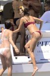 Alessandra Ambrosio Sexy Thong Bikini