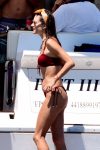 Alessandra Ambrosio Sexy Thong Bikini