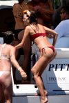 Alessandra Ambrosio Sexy Thong Bikini