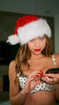 Alexis Ren Sexy Christmas Photoshoot