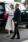 Amber Heard Sexy In White Dress