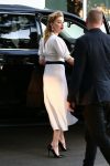 Amber Heard Sexy In White Dress