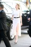 Amber Heard Sexy In White Dress