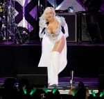 Bebe Rexha Big Cleavage On Stage