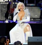 Bebe Rexha Big Cleavage On Stage